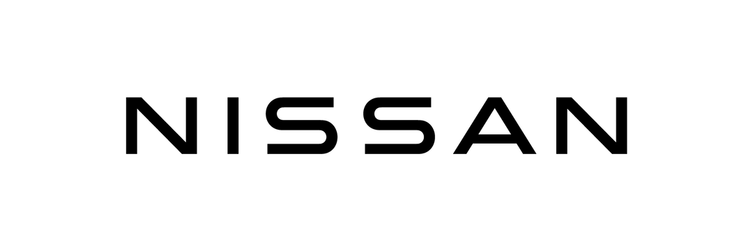 Nissan logo in black on a white background