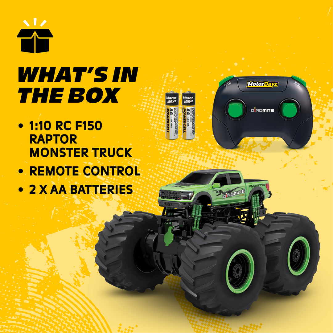 Amazon Ric4 Logo Raptor 1:10 RC 4x4 Ford Raptor R Dinomite