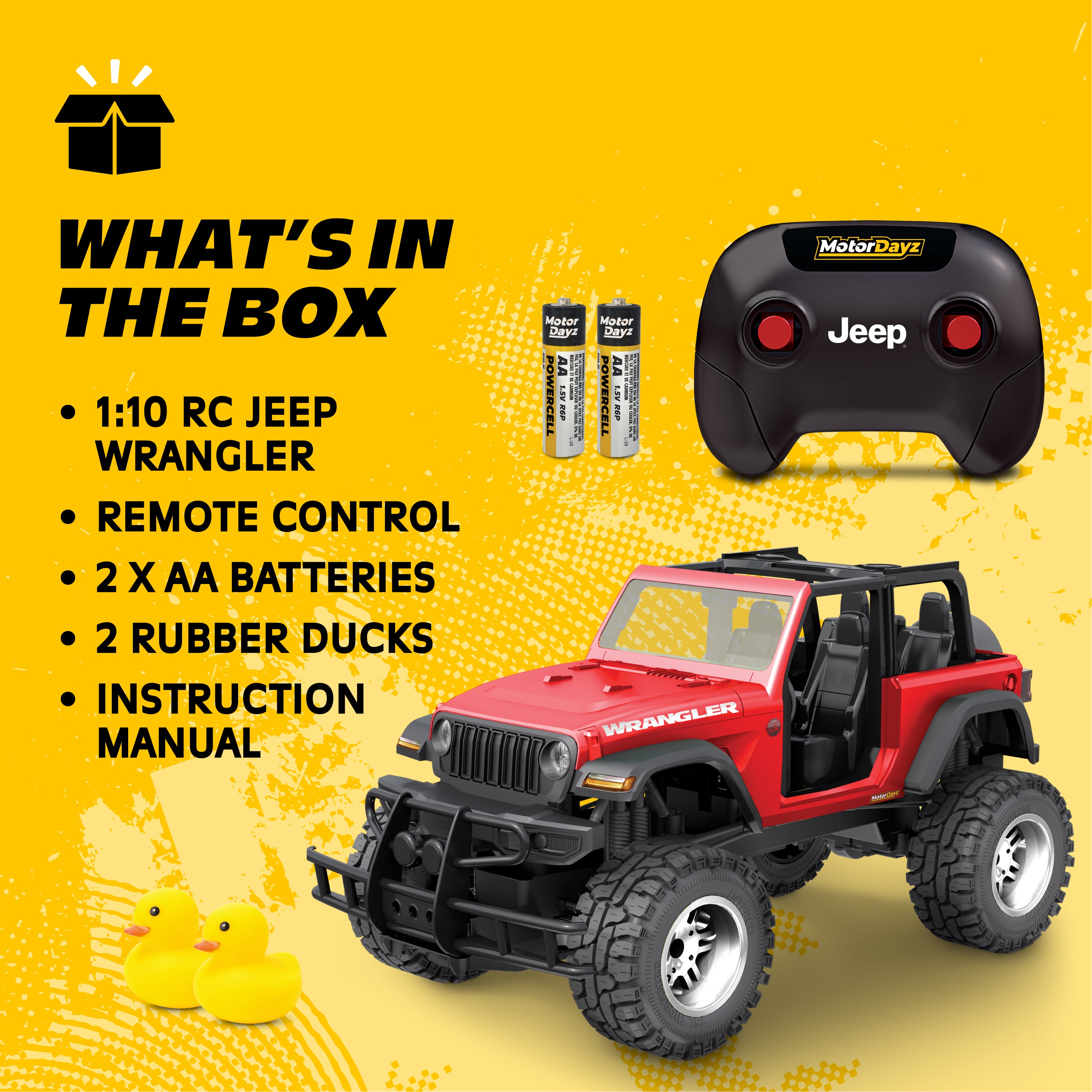 1:10 RC Jeep® Wrangler with Duck