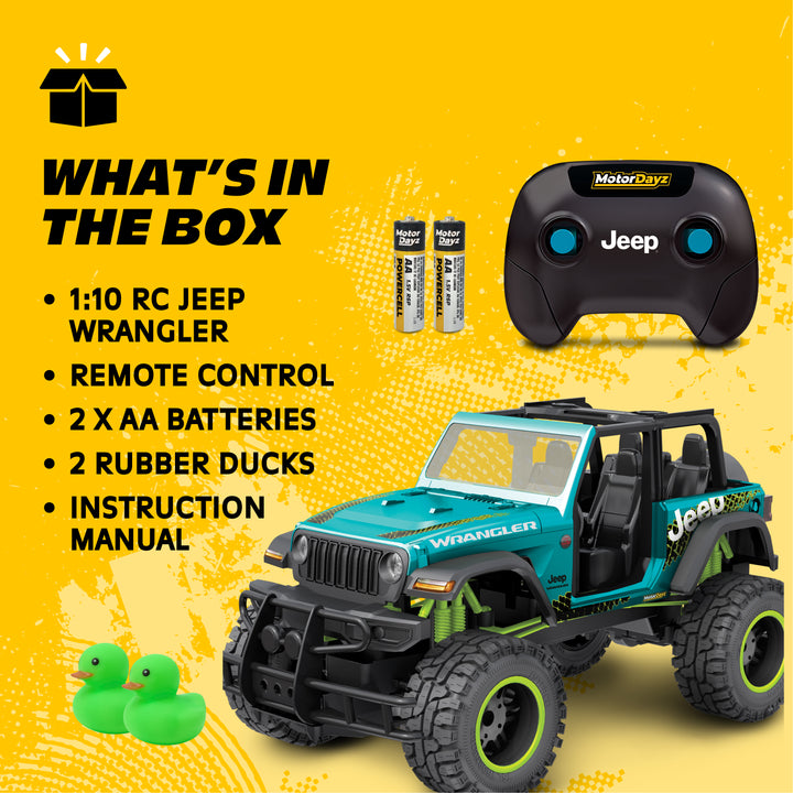 Teal | Toy jeep what's in the box